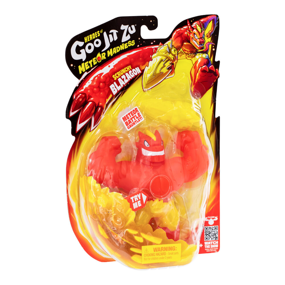 Goo Jit Zu Meteor Madness Scrunchy Blazagon