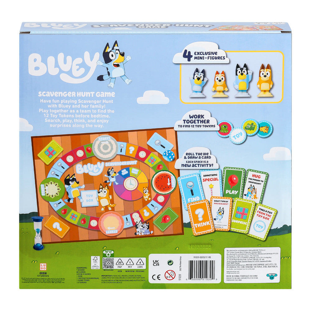 Bluey Scavenger Board Game Version 2