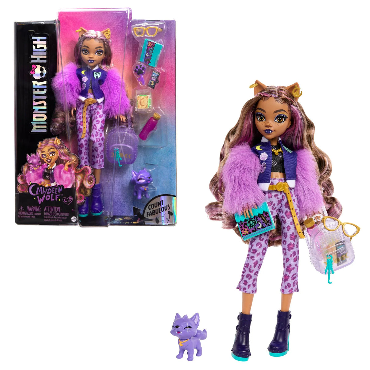 Monster High Core Doll - Clawdeen Wolf