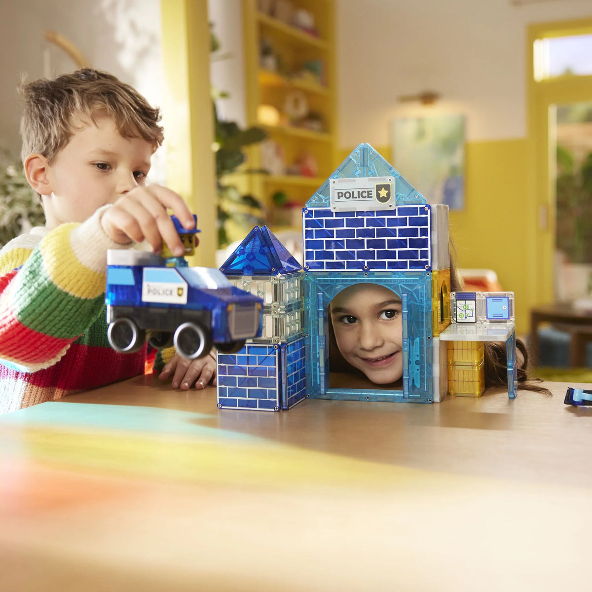 Magna-Tiles Police Station 35 Piece Set