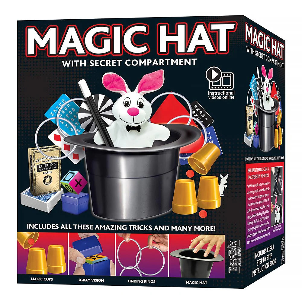 Ezama Magic Hat with Secret Compartment 225 tricks