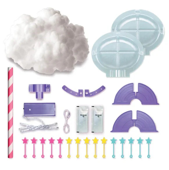 4M Kidzmaker Make Your Own Fluffy Cloud Light - Req 2 AA Batteries