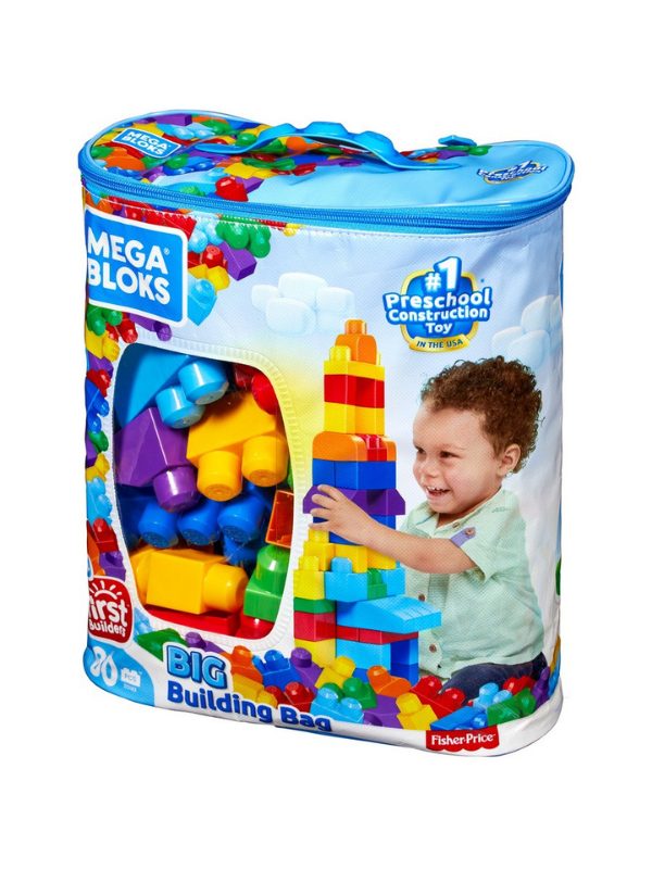 Mega Bloks First Builders 80Pce In Bag