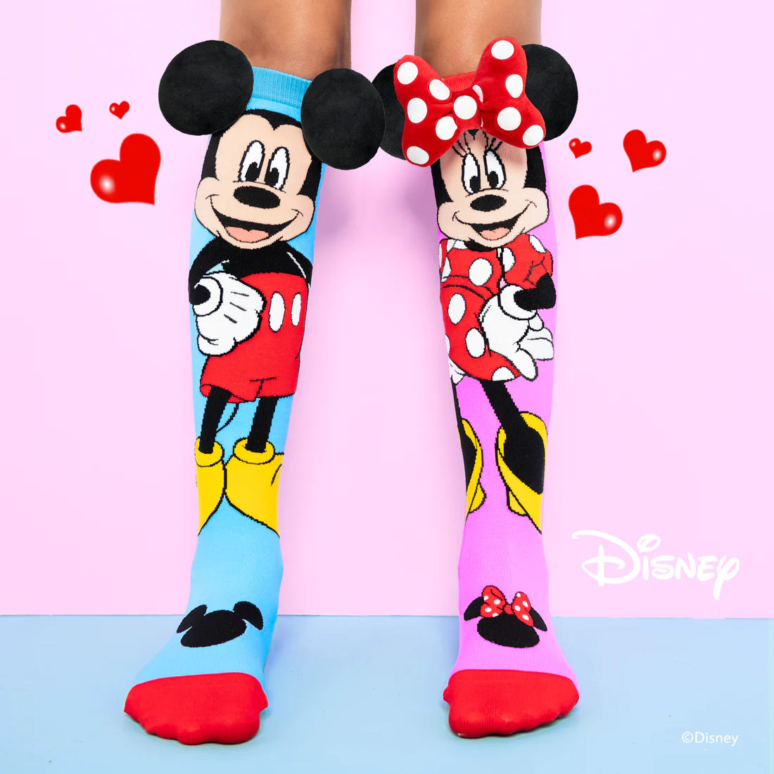 Mad Mia Disney Mickey & Minnie Socks Toddler 3-5