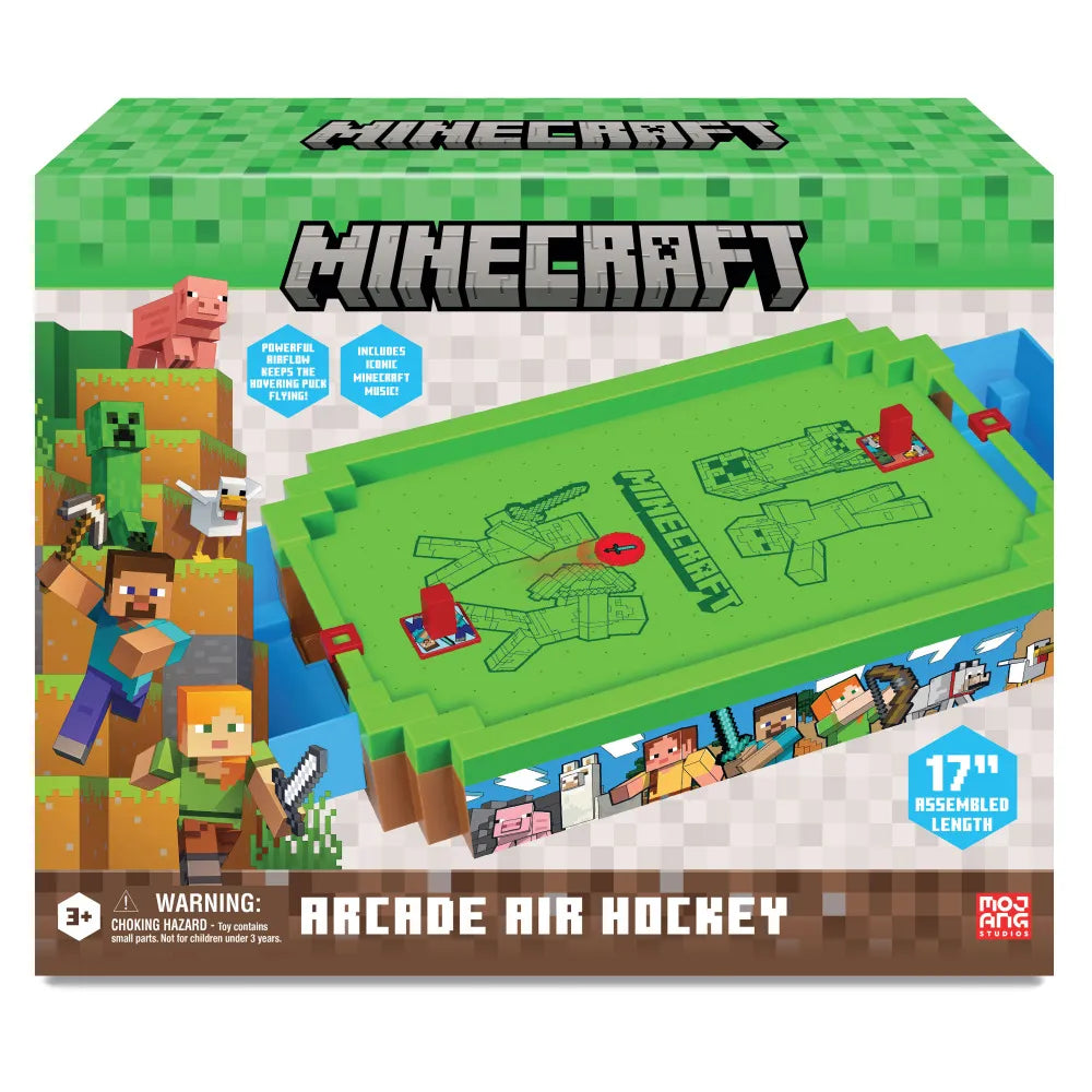 Minecraft Arcade Air Hockey req 3 x AA batteries