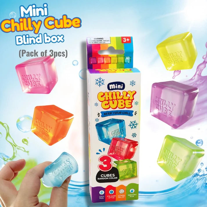 Kenisy Mini Chilly Cube 3pk Assorted Colours
