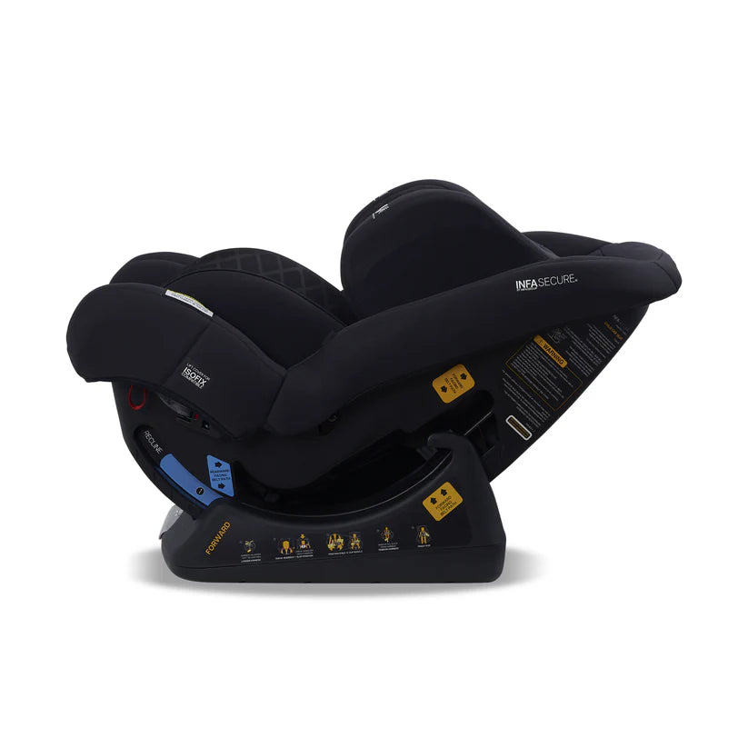 InfaSecure Momentum Onyx Convertible Car Seat 0-4 years