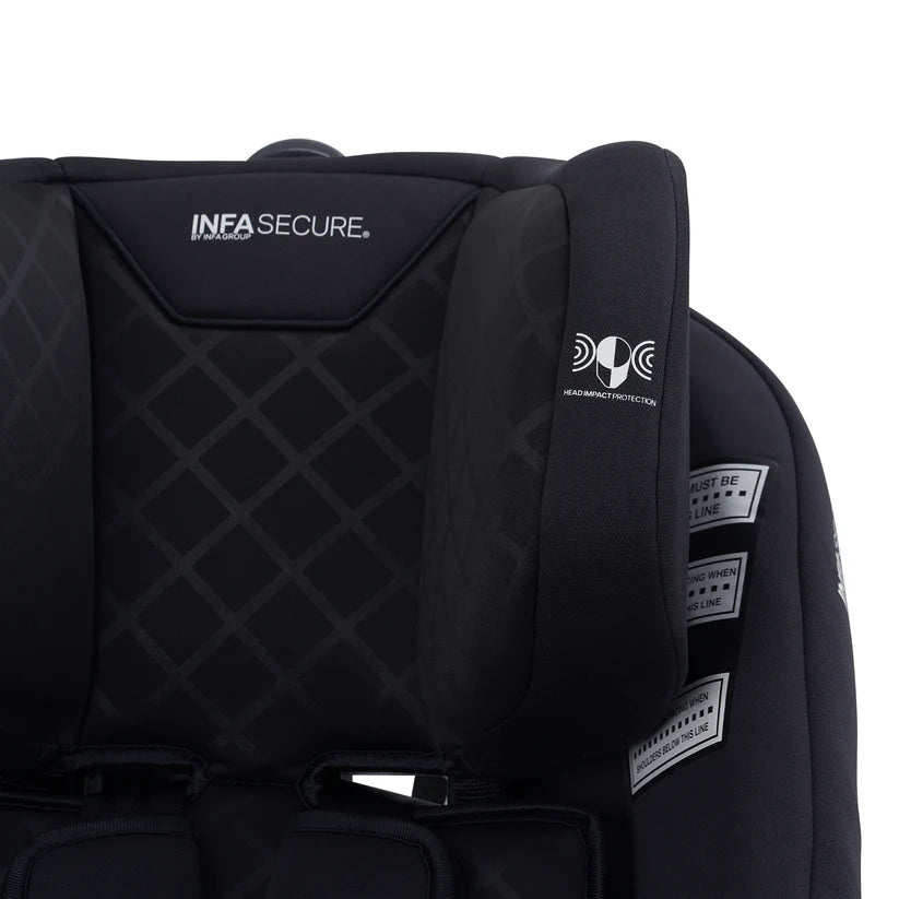 InfaSecure Momentum Onyx Convertible Car Seat 0-4 years