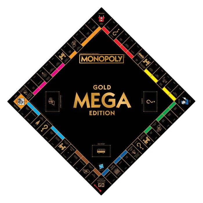Monopoly GOLD MEGA Edition Game