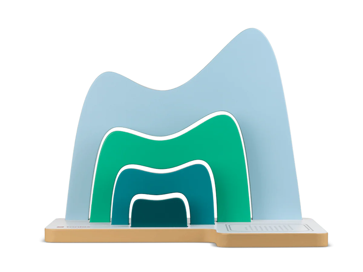 Tonies Tabletop Shelf MOUNTAIN