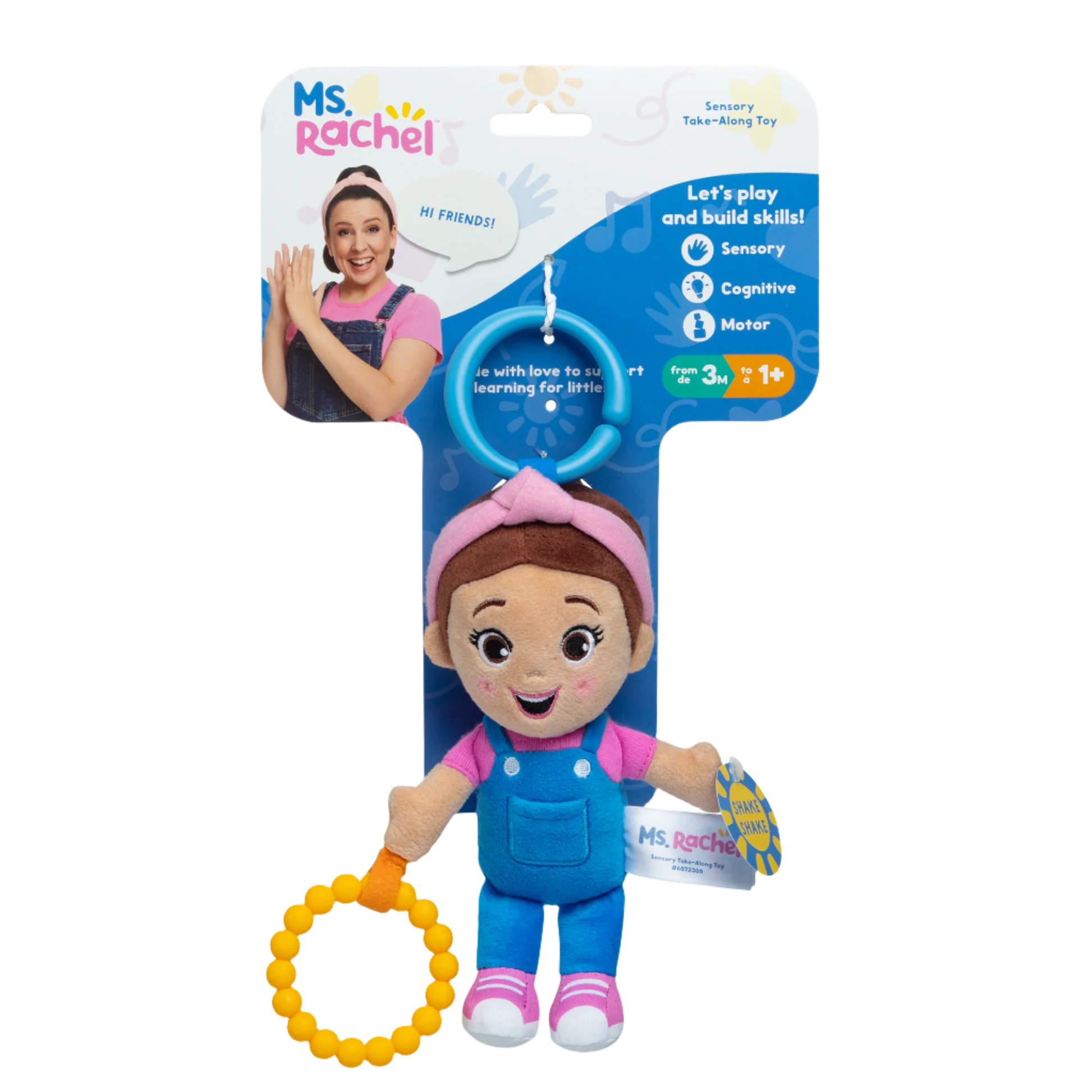 Ms Rachel Sensory Take Along Toy