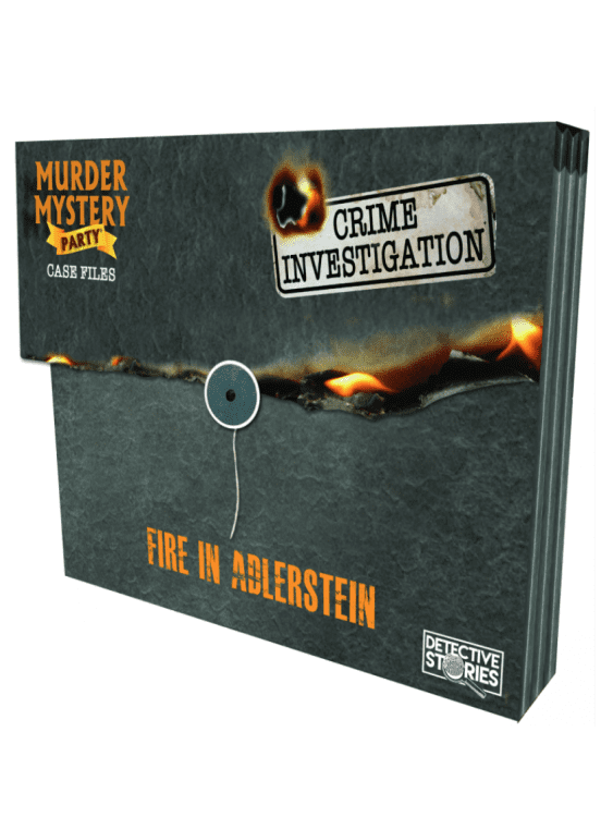 Murder Mystery Party Case Files - Fire In Alderstein