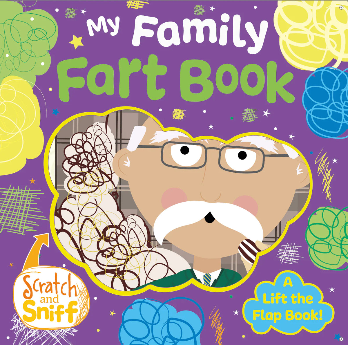 Board Book My Family Fart Book - Scratch &amp; Sniff - Lift The Flap