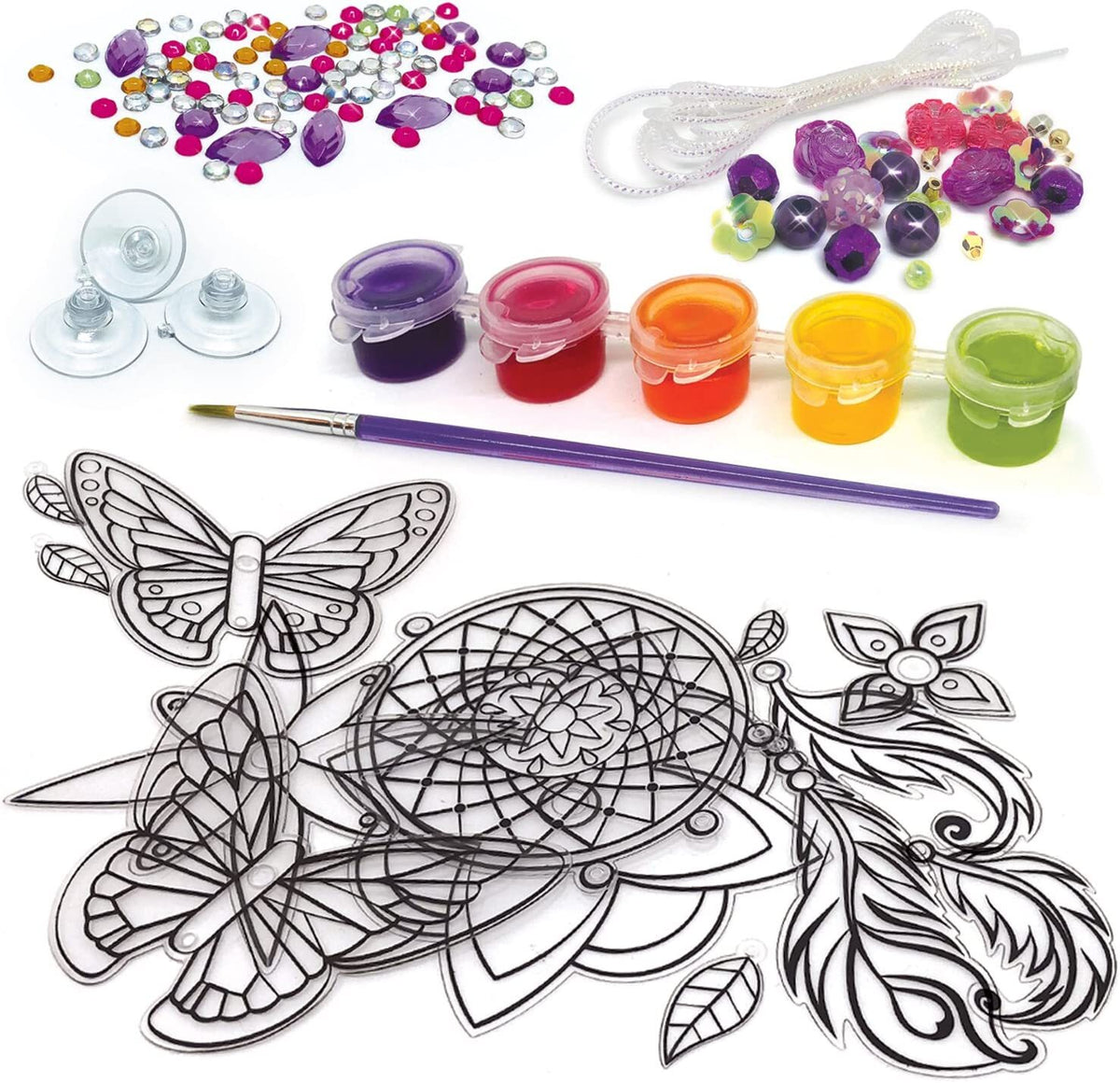 Nebulous Stars Window Charms