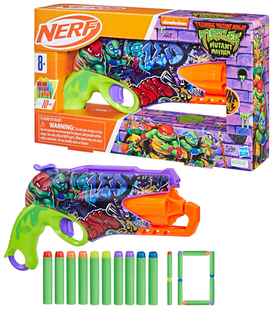 Nerf Ink TMNT Blaster