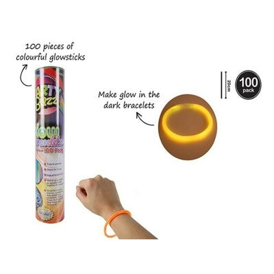 Party Buzz Glow Bracelets 100pack