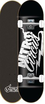Nitro Circus Amplified Skateboard Black Bolt