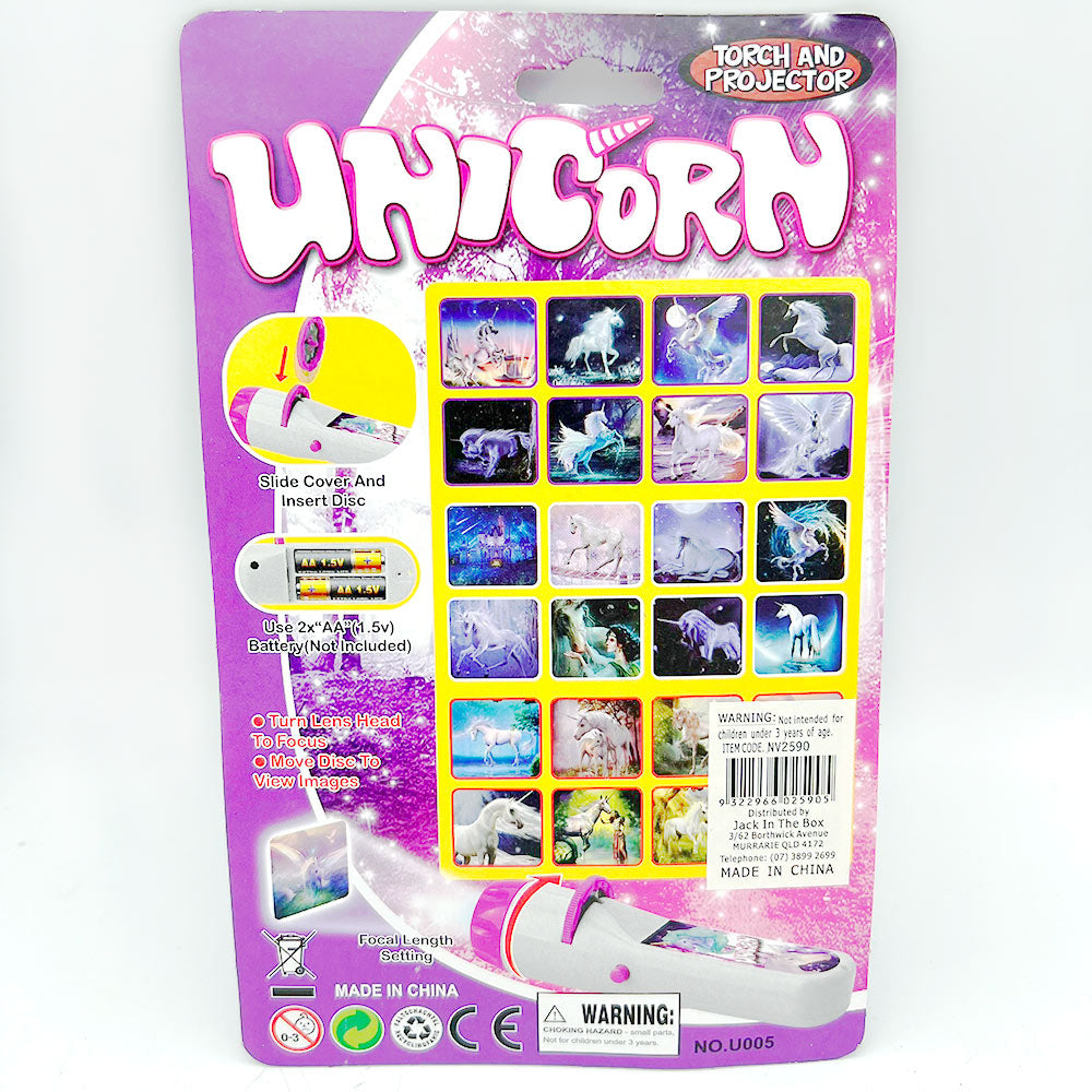 Unicorn Projector Torch req 2 x AA batteries
