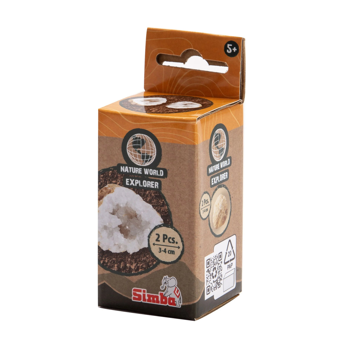 Nature World Explorer Geodes 2pcs