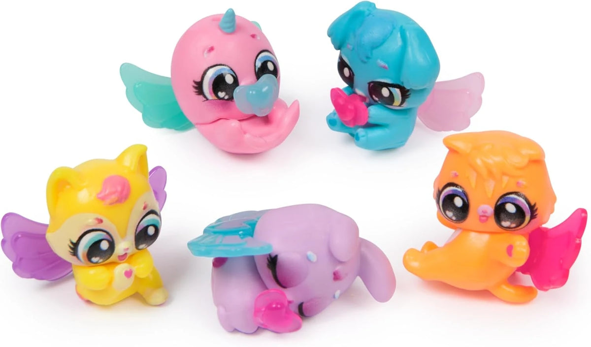 Hatchimals Alive Neon Rainbow Spring Basket