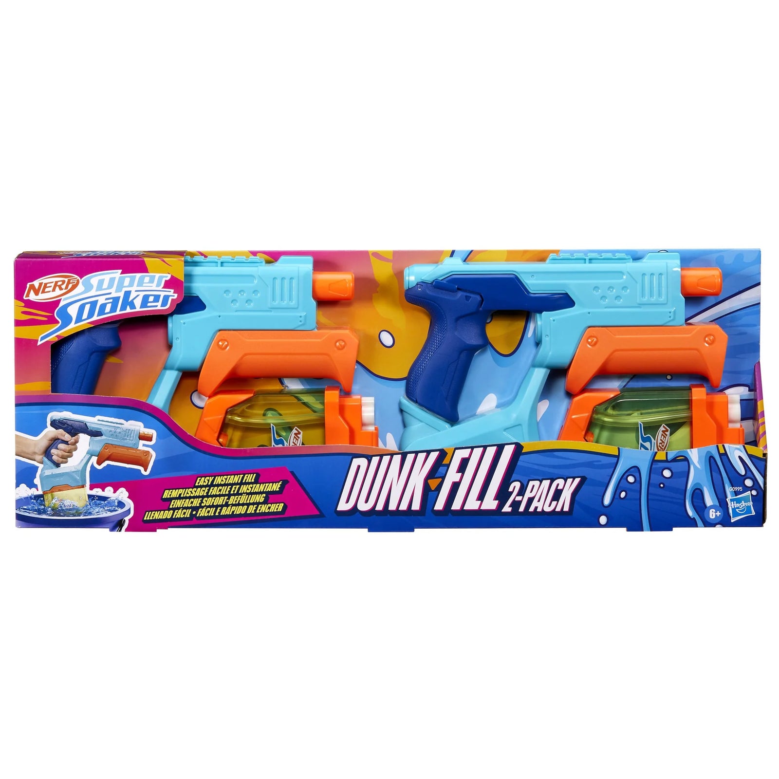 Nerf Super Soaker Dunk Fill 2pk