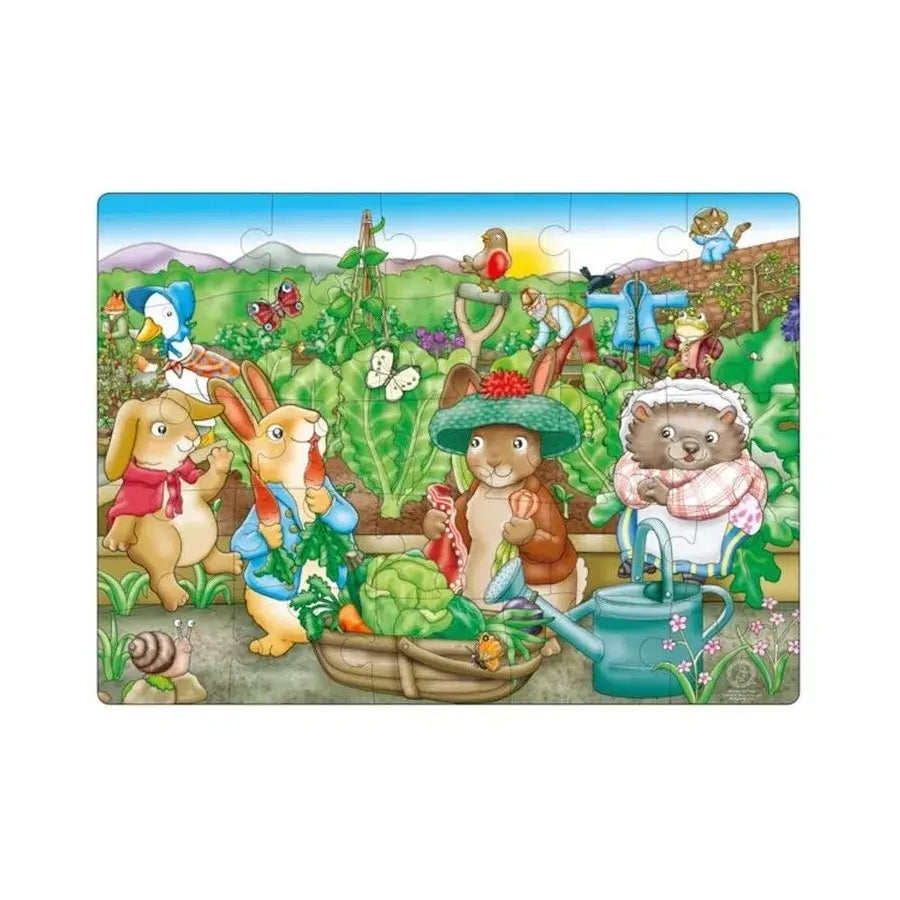 Orchard Toys Peter Rabbit Mr McGregor&#39;s Garden 25pc Puzzle