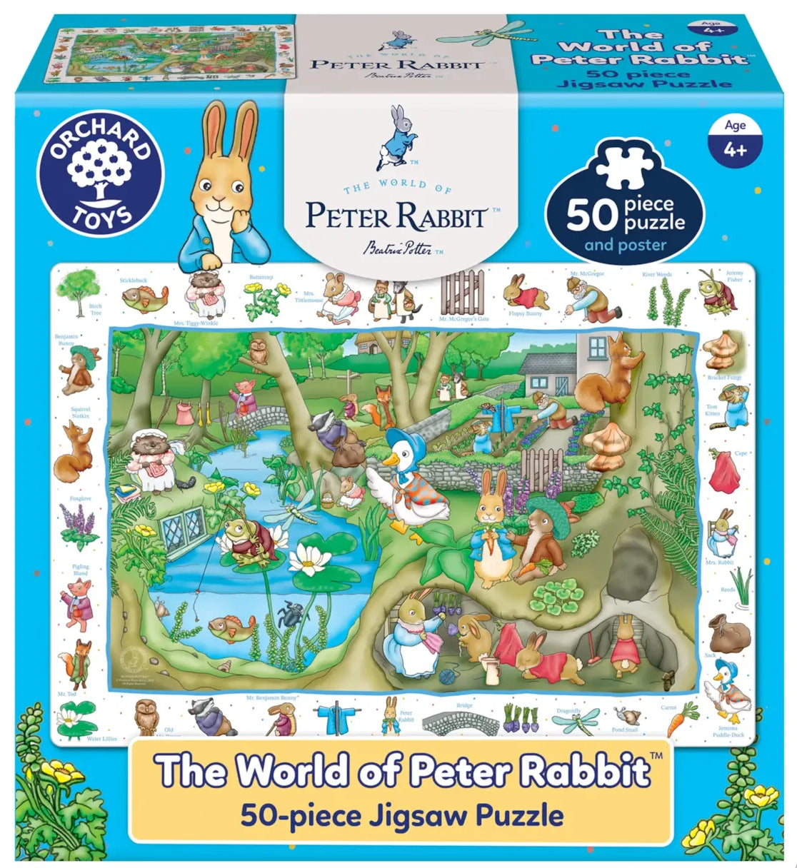 Orchard Toys The World of Peter Rabbit 50pc Puzzle