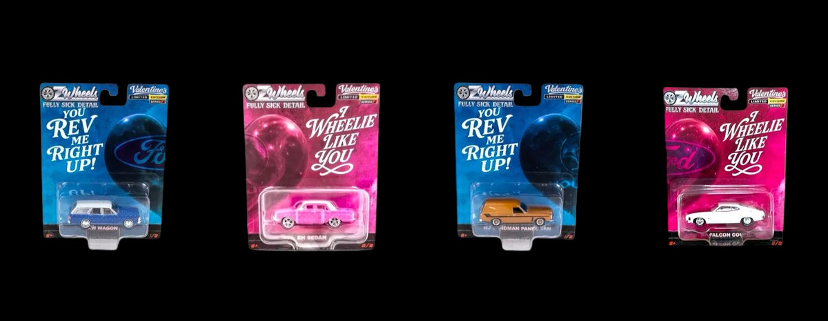 Oz Wheels 1/64 Valentines Day 2026 Single Car Assorted Designs