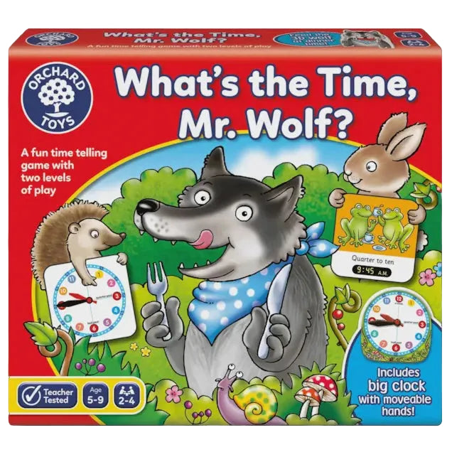 Orchard Toys What's The Time Mr Wolf? Game