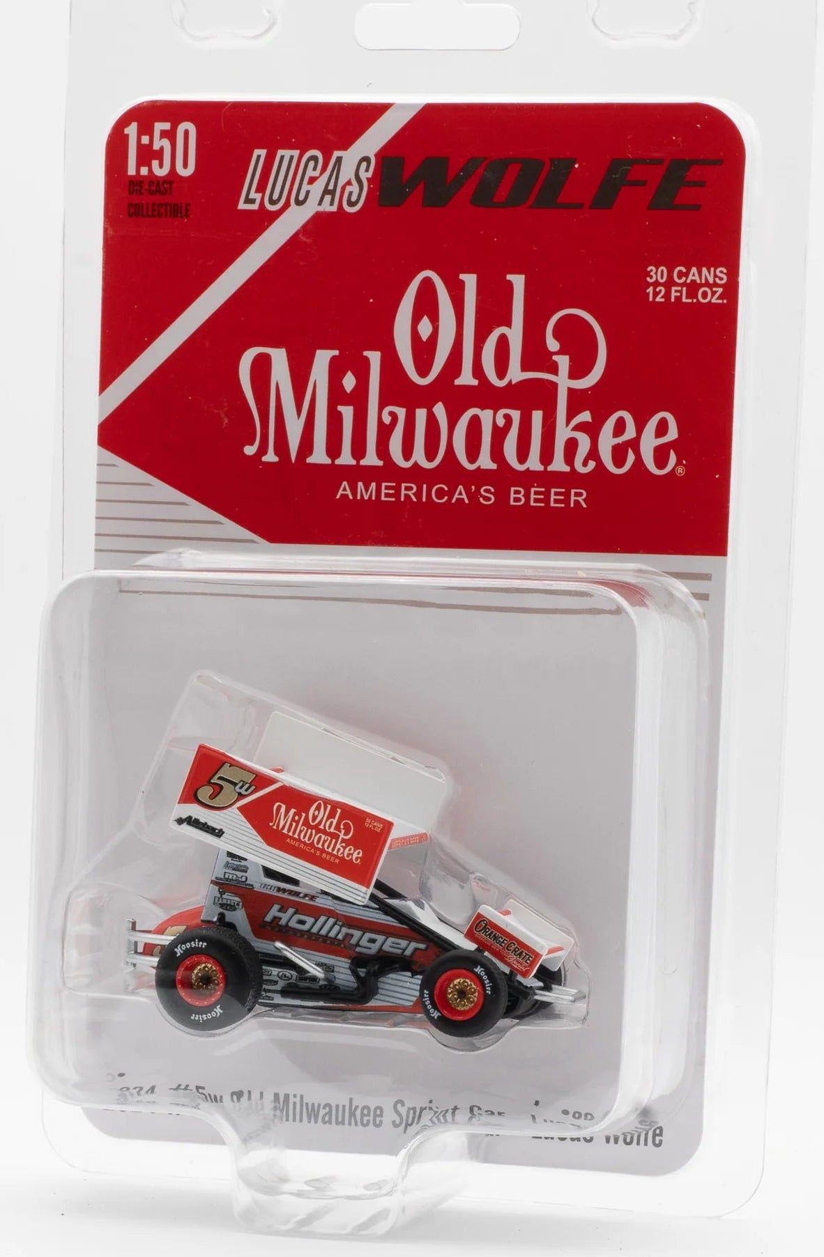 1/50 Sprint Car 2024 #5W Old Milwaukee Lucas Wolfe