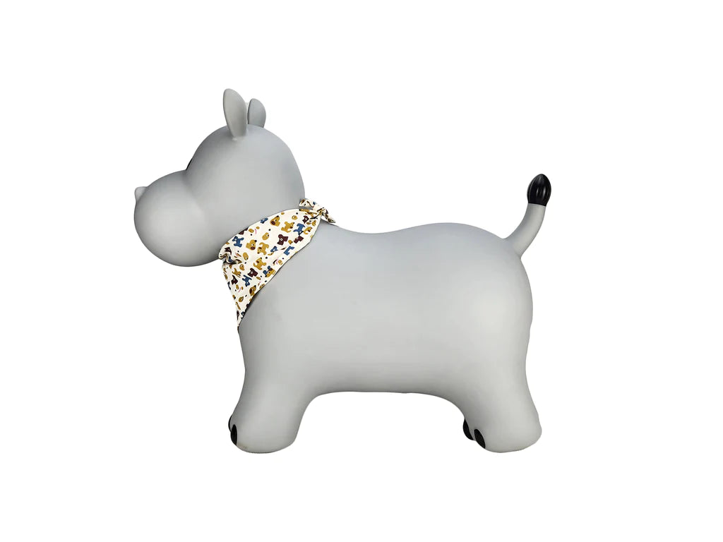 Kaper Kidz Bouncy Rider Pebbles the Grey Hippo