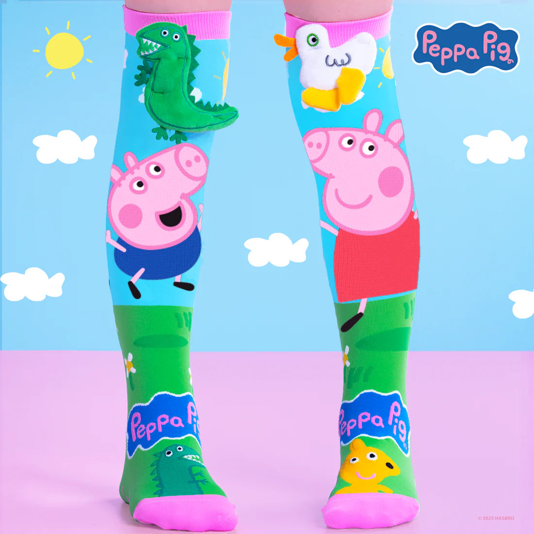 Mad Mia Socks Peppa Pig & George Socks Toddler 3-5