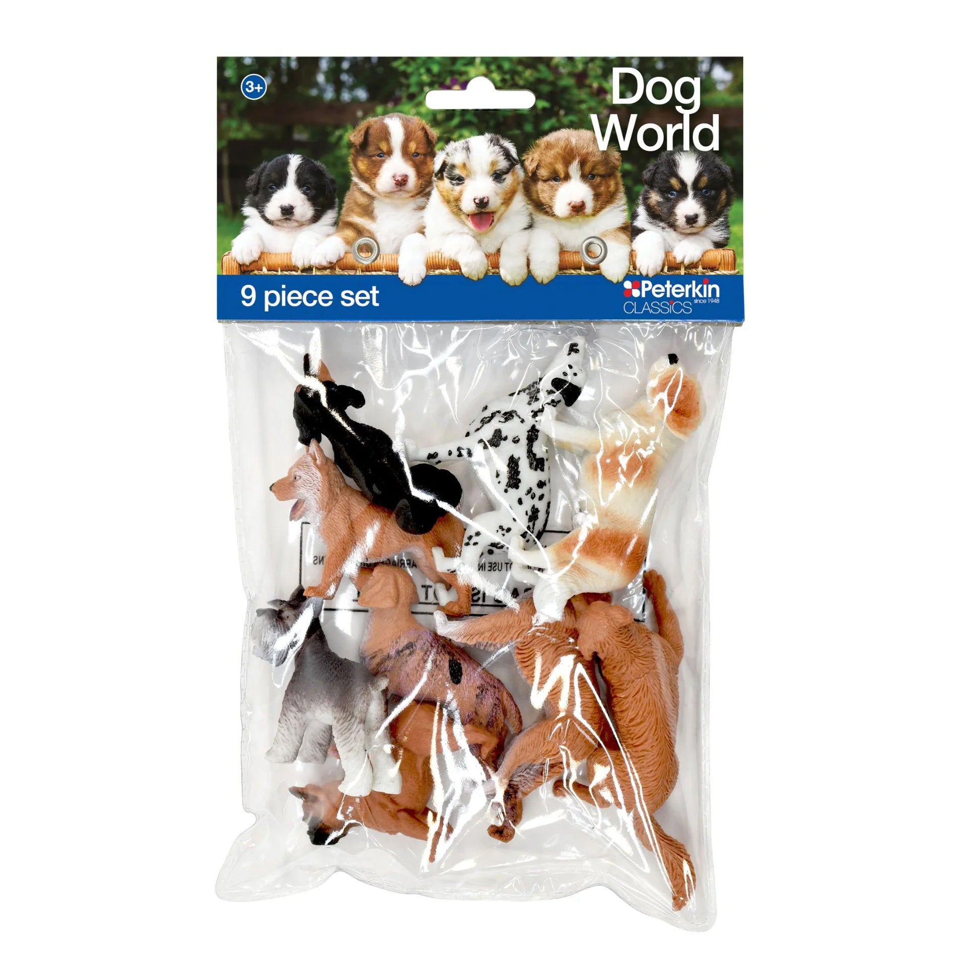 Peterkin Classics Dog World 9 Piece Set - Warrnambool Toys and Baby