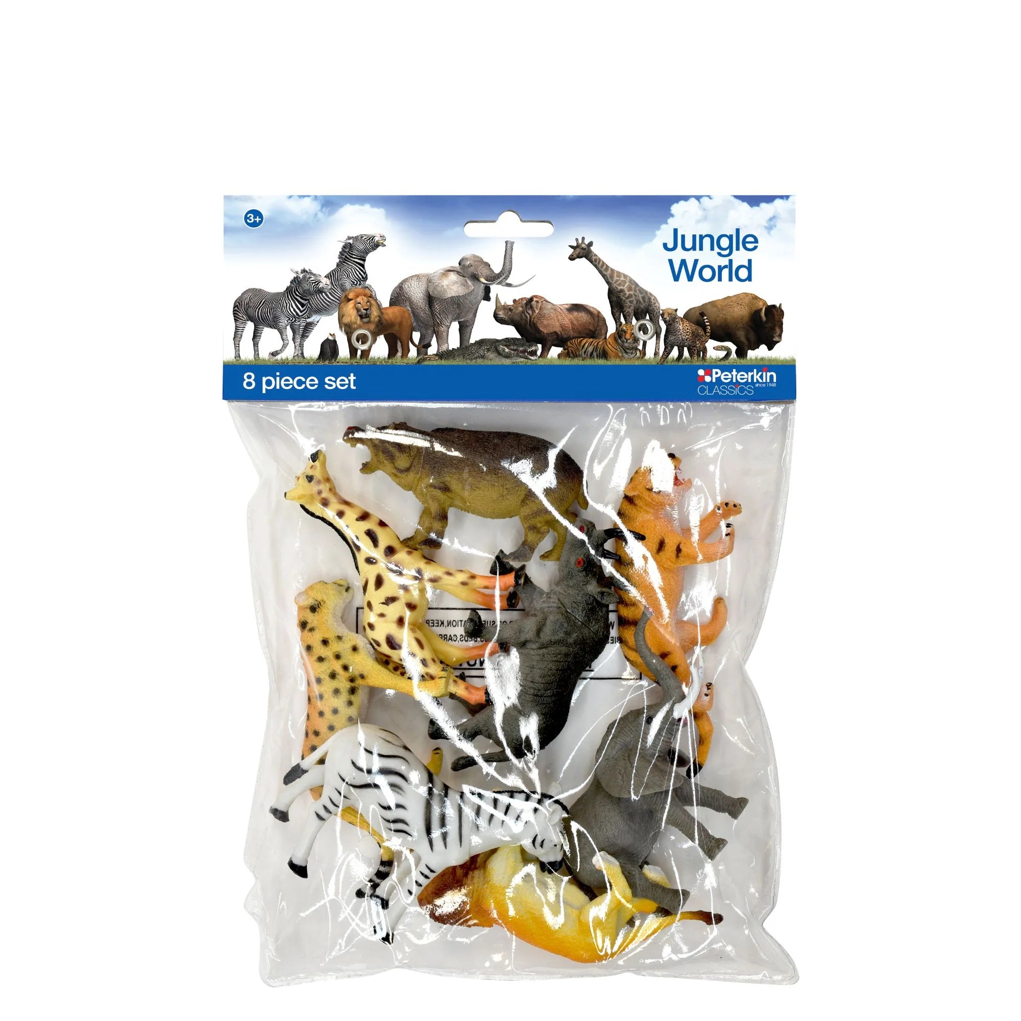 Peterkin Classics Jungle World 8pc