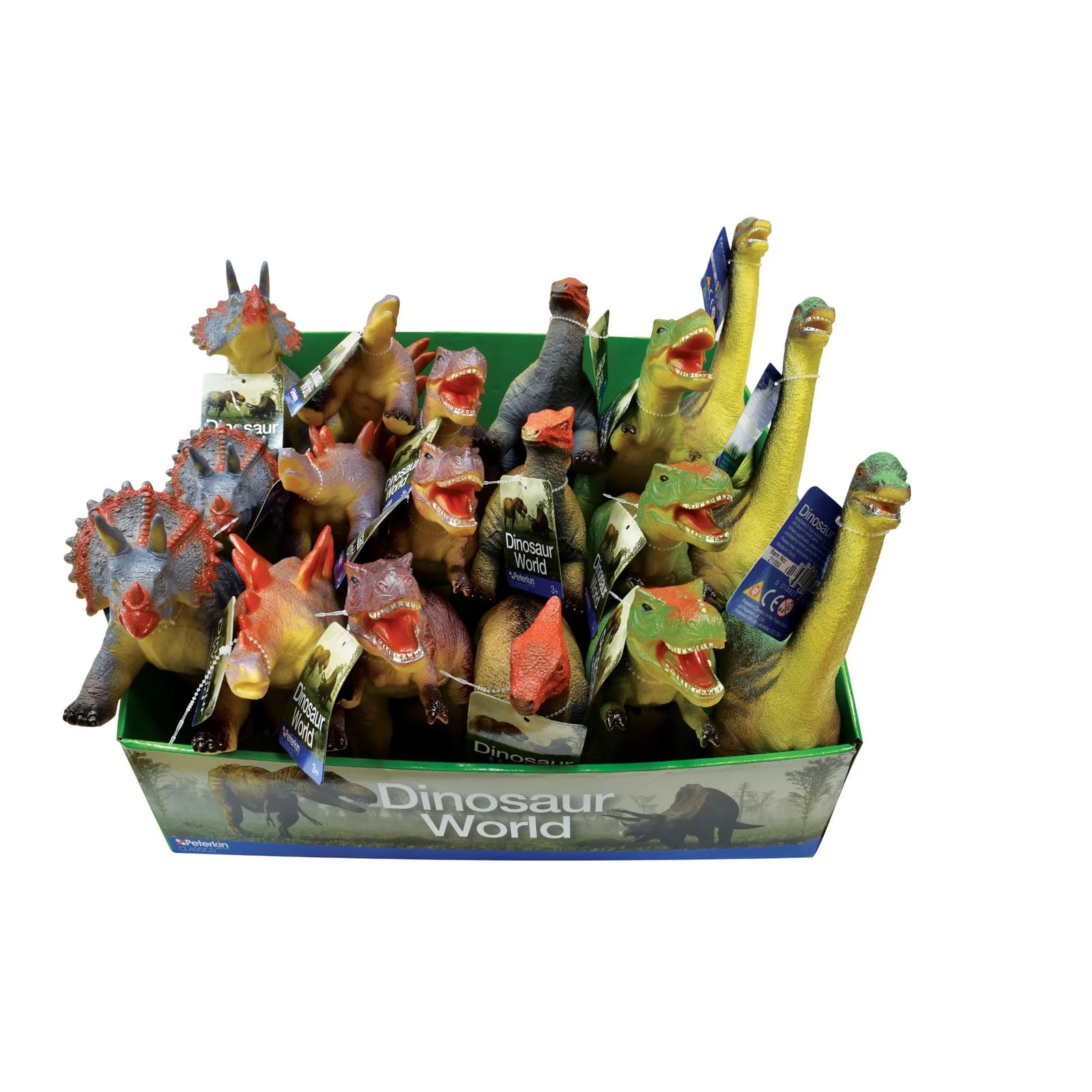 Peterkin Soft Touch Dinosaur World Animals Assorted