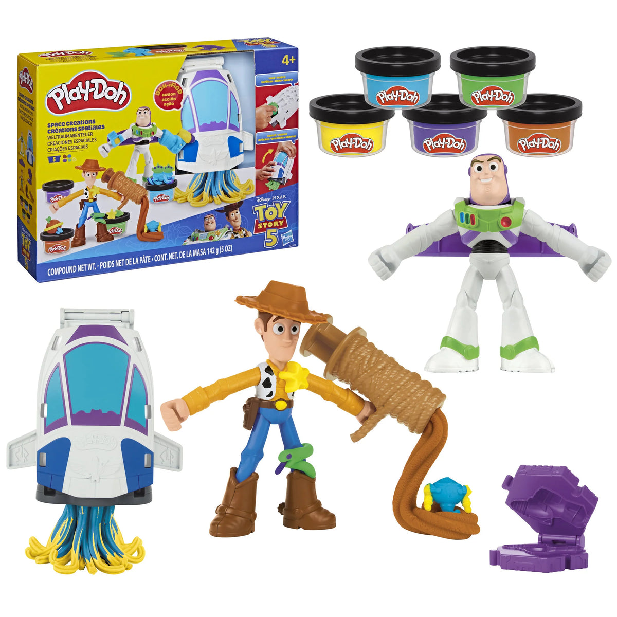 Play Doh Toy Story 5 Buzz Lightyear Space Creations