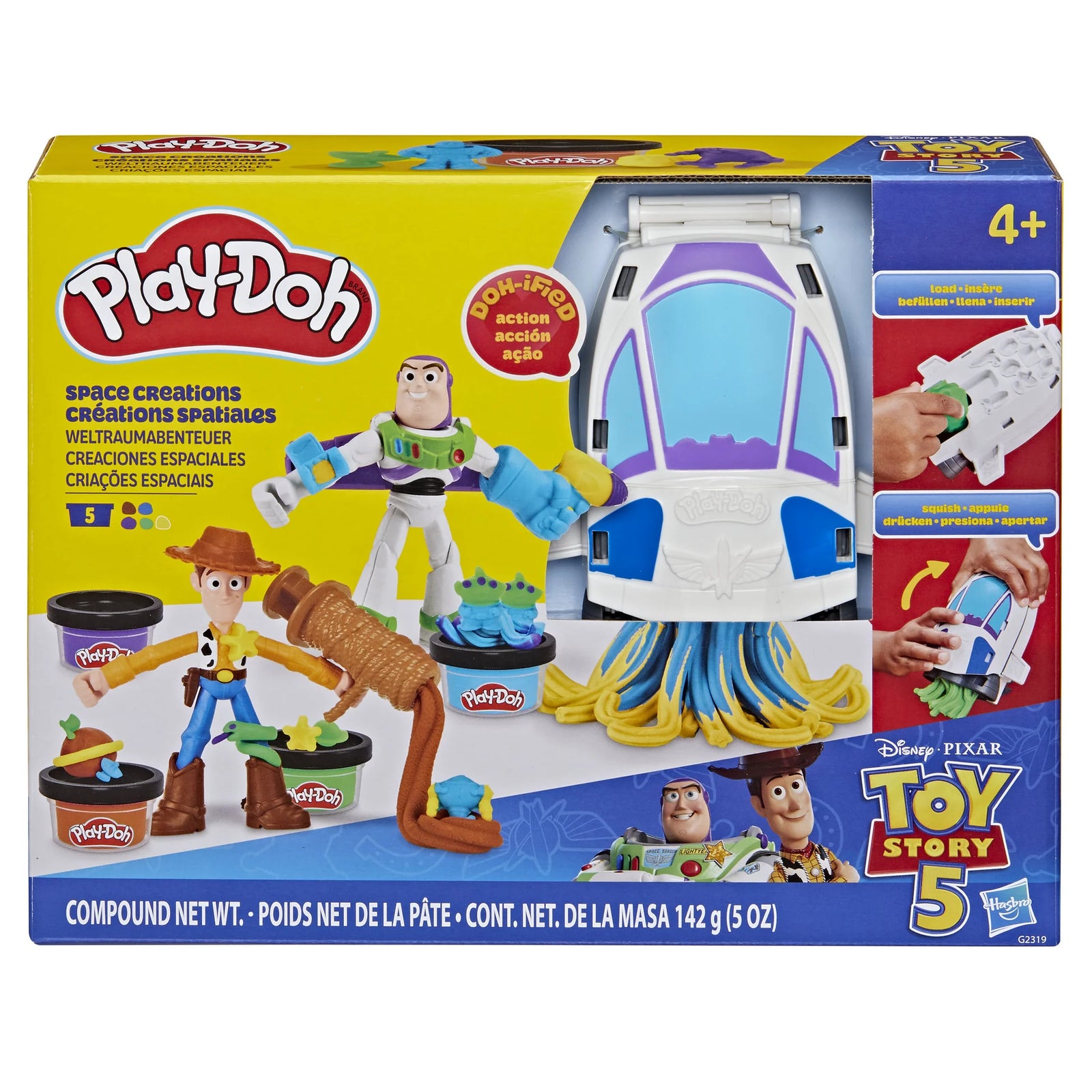 Play Doh Toy Story 5 Buzz Lightyear Space Creations