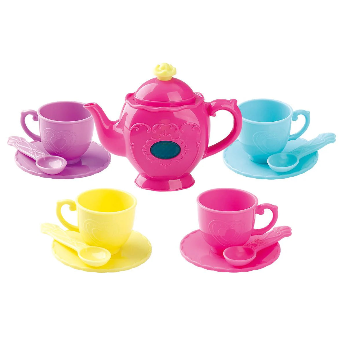 PLAYGO TOYS ENT. LTD.  Pink Musical Tea Set - Batteries Included