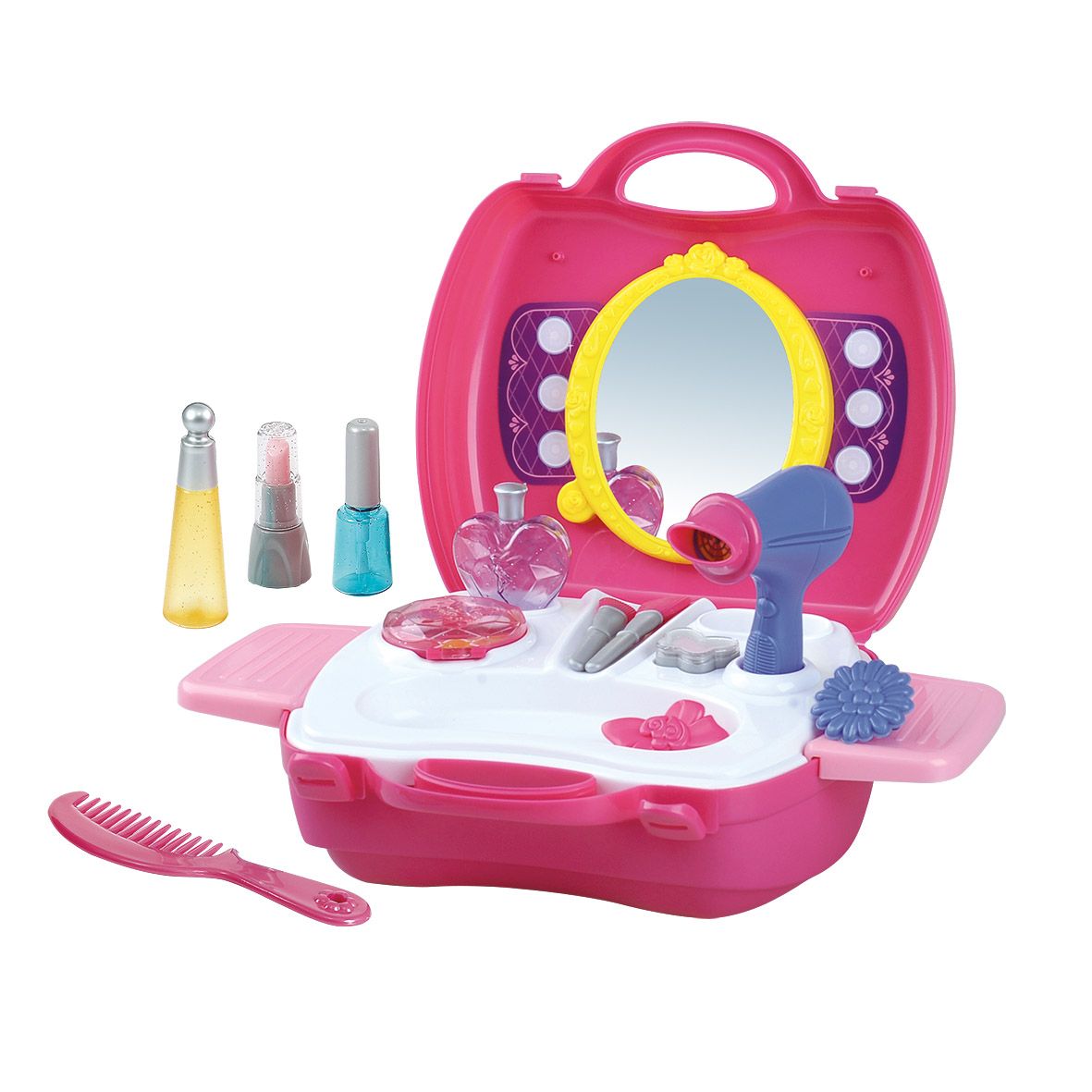 PLAYGO TOYS ENT. LTD.  My Carry Beauty Salon 19pc Pretend Play Only