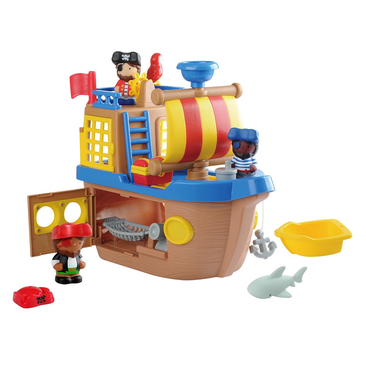PLAYGO TOYS ENT. LTD. 9pce Pirate Ship Adventure Playset