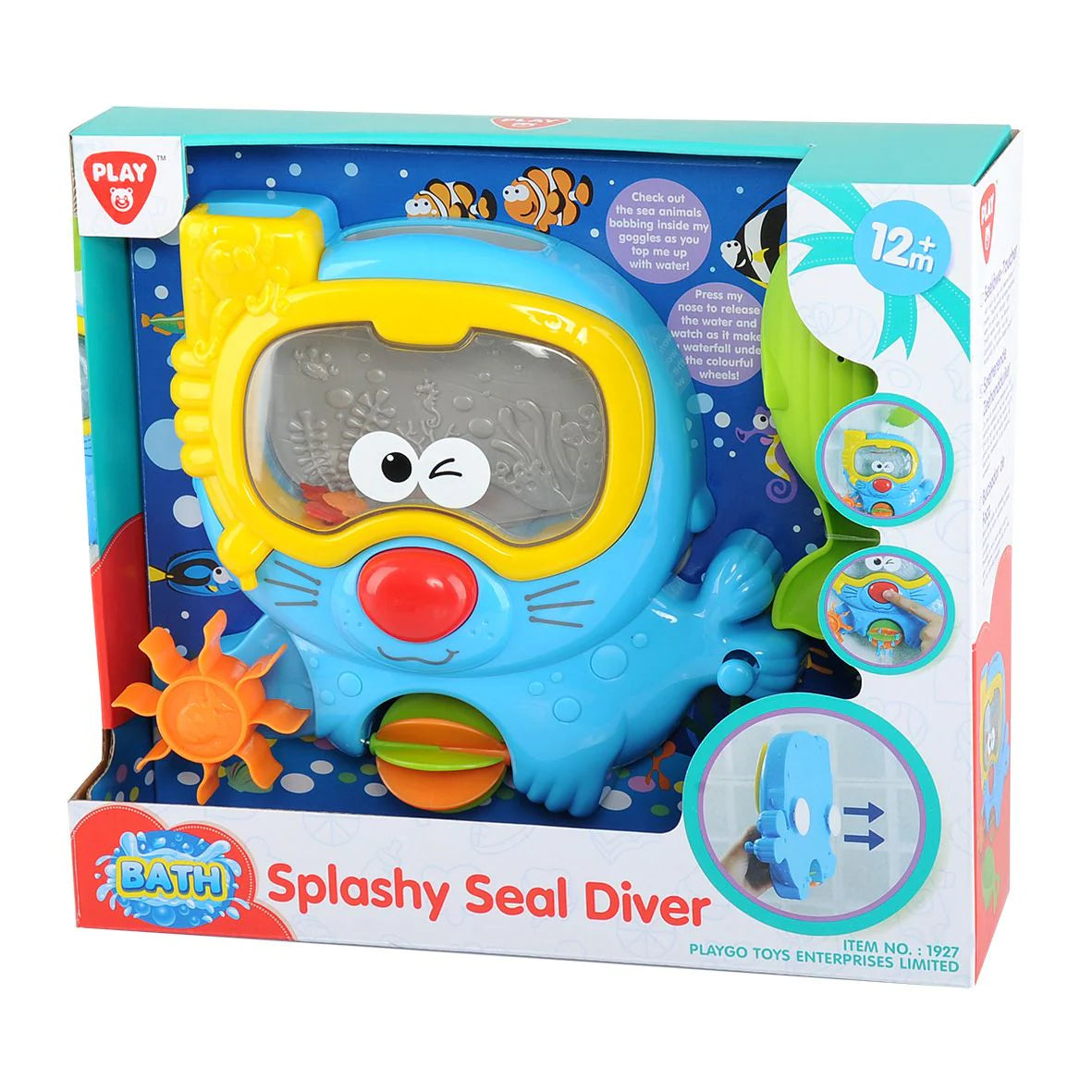 Playgo Splashy Seal Diver Bath Toy