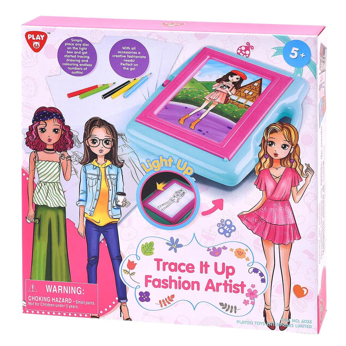 PLAYGO TOYS ENT. LTD. Trace it Up Fashion Artist