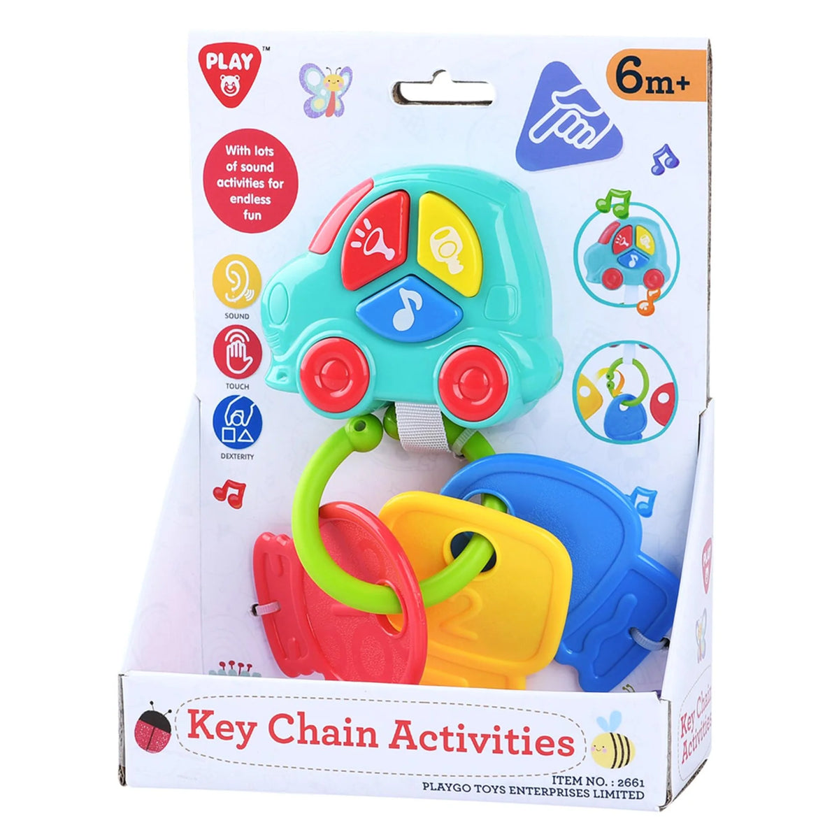 PLAYGO TOYS ENT.LTD. Key Chain Activities