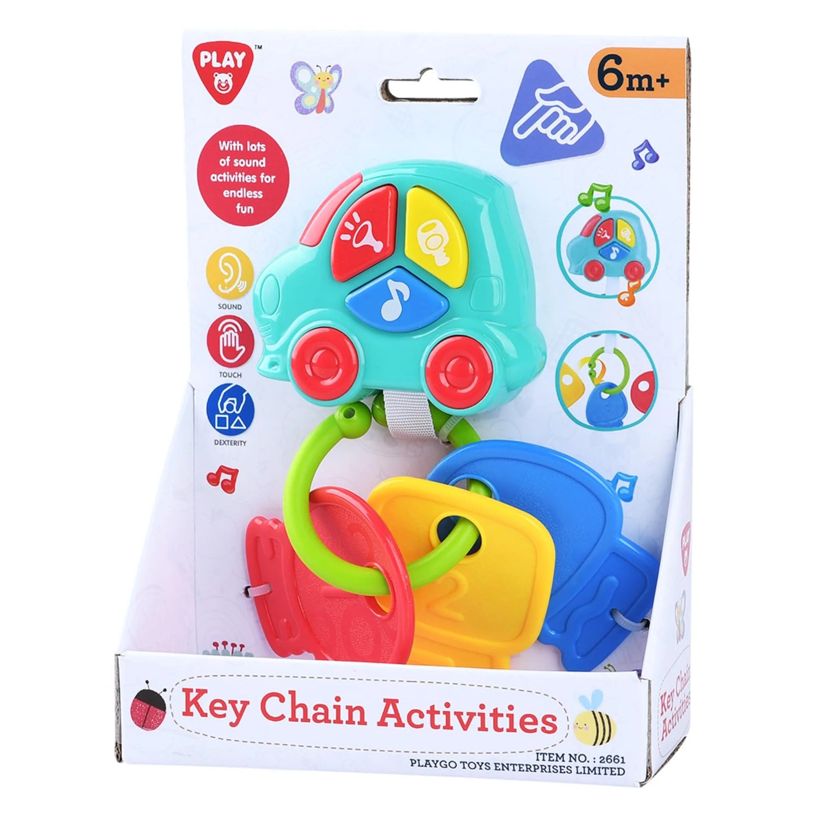 PLAYGO TOYS ENT.LTD. Key Chain Activities