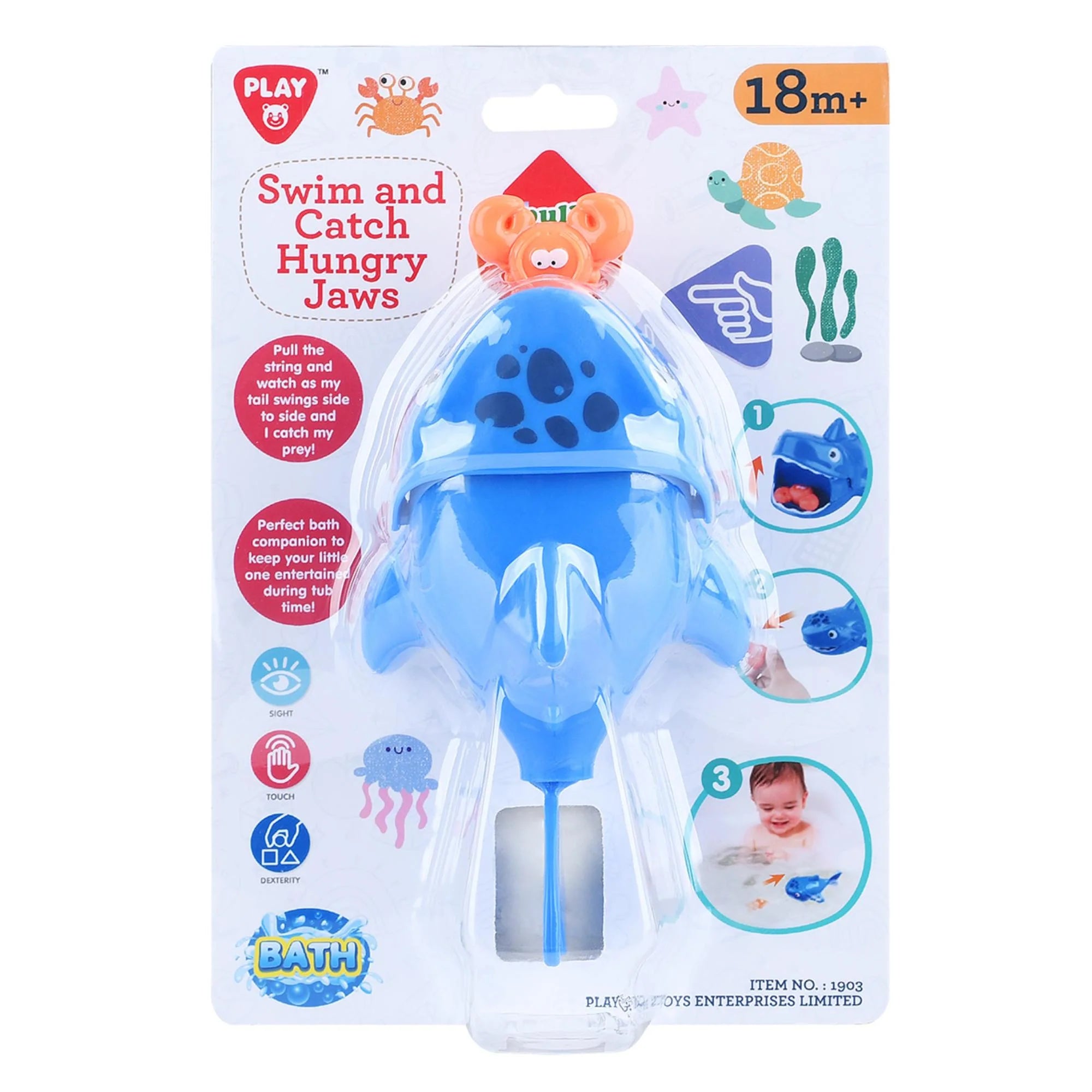PLAYGO TOYS ENT. LTD.  Swim And Catch Hungry Jaws