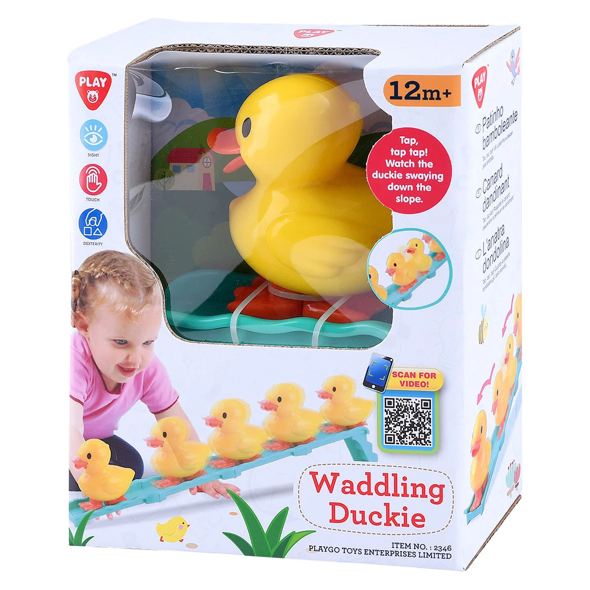 PLAYGO TOYS ENT. LTD. Waddling Duckie - Reduced Last One in Stock