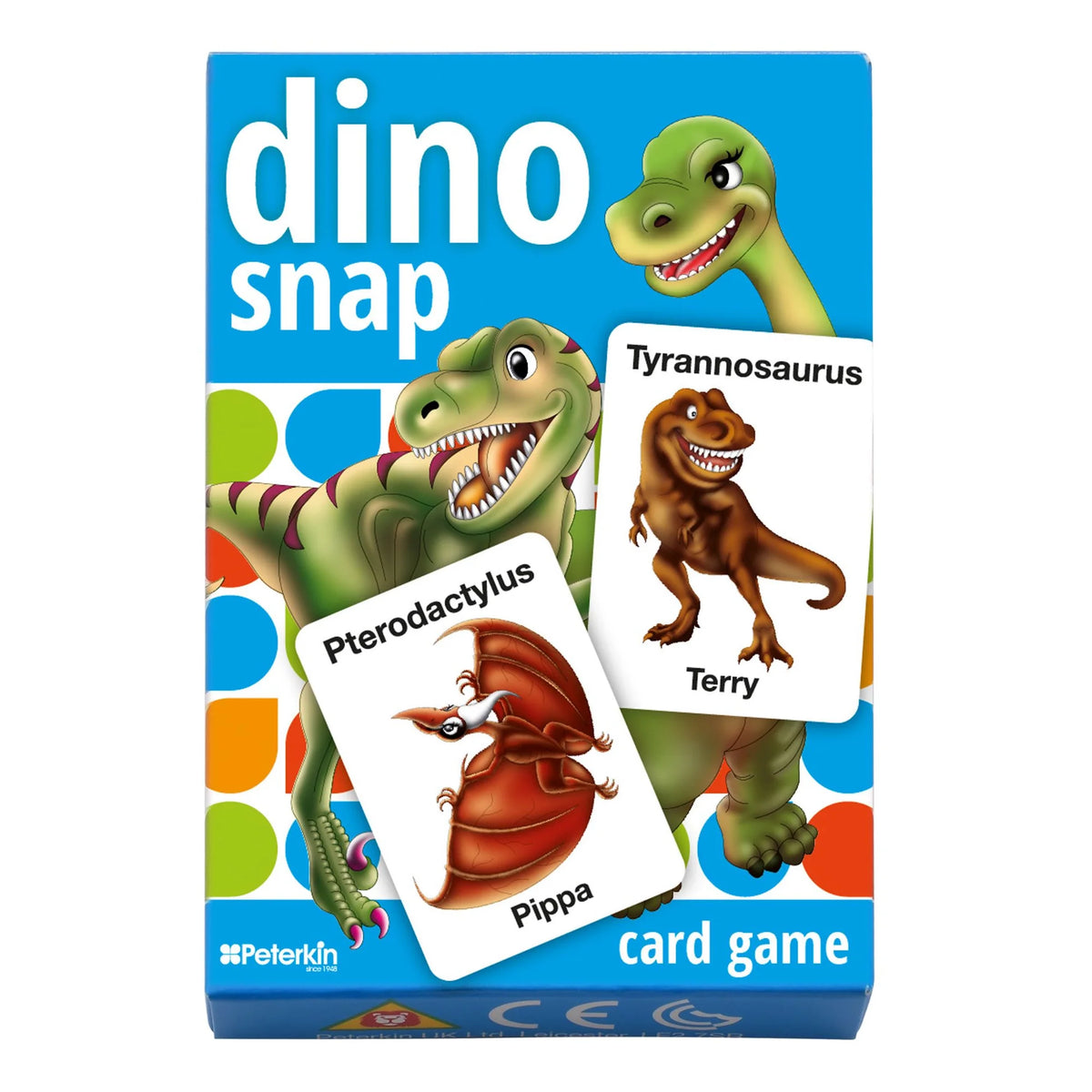 Play and Learn Snap Card Game - Dino