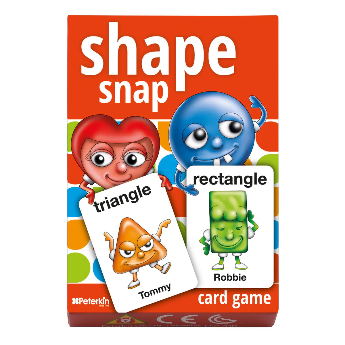 Play and Learn Snap Card Game - Shapes