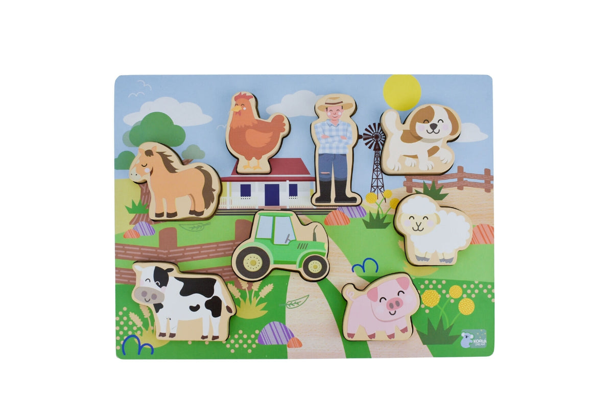 Koala Dream Chunky Puzzle Aussie Farm Animals