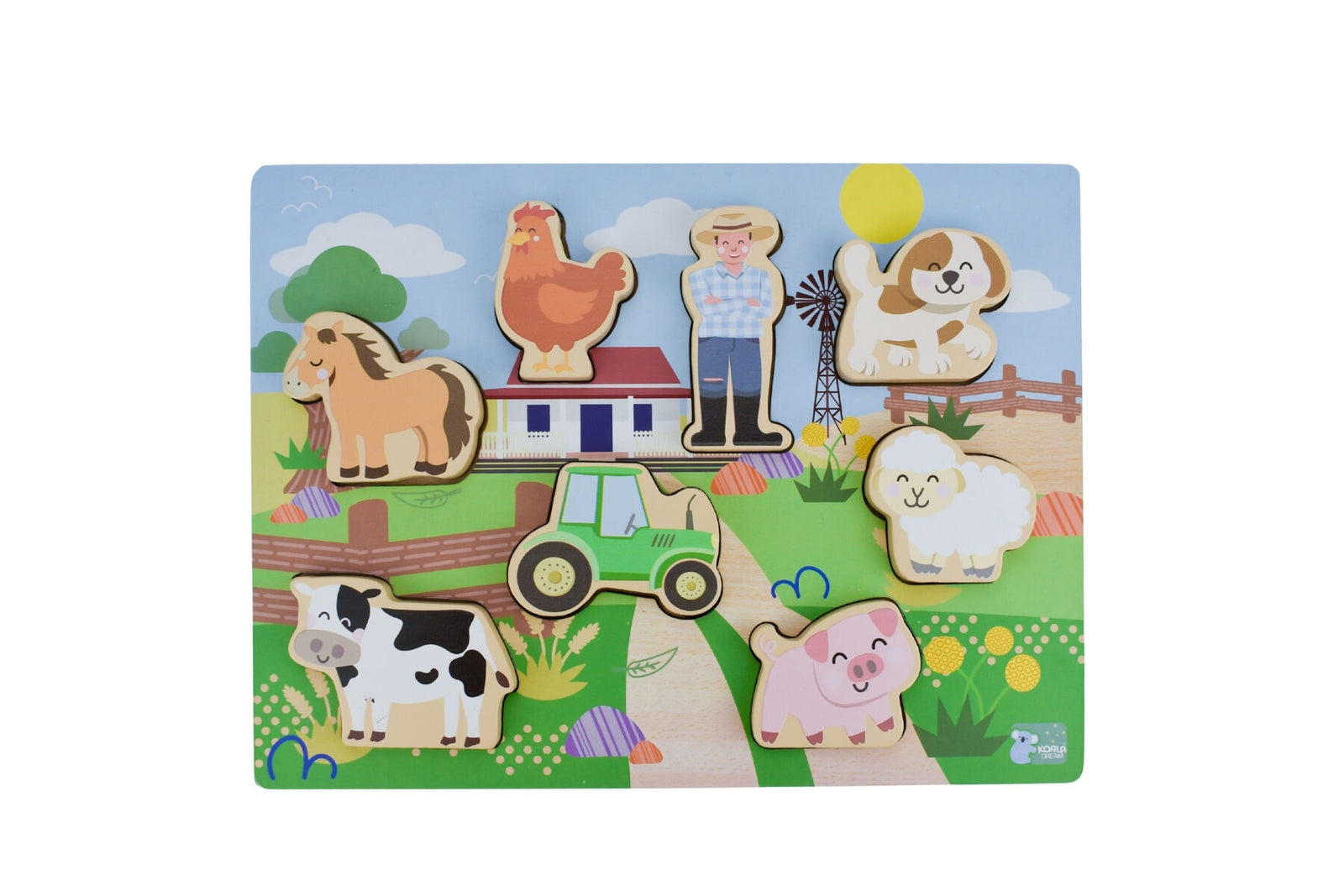 Koala Dream Chunky Puzzle Aussie Farm Animals